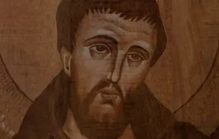 Cartel de la exposición de la Hermandad Franciscana de Salamanca