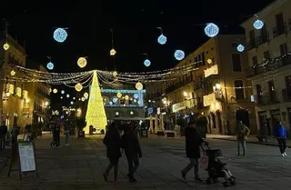 Decoración navideña en Ciudad Rodrigo 2023. Fotos S24H