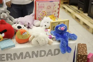 Recogida solidaria de juguetes.