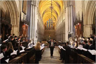 El prestigioso Epsom College Chapel Choir, uno de los coros más destacados de Inglaterra