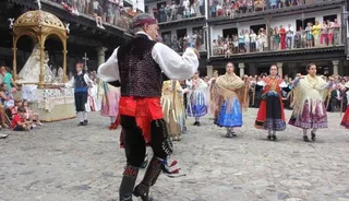 Ofertorio a la Virgen en La Alberca