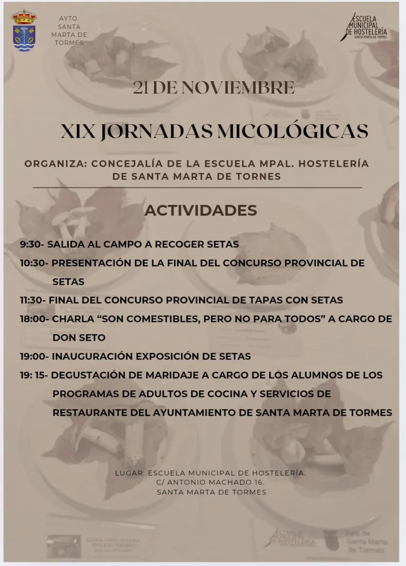 XIX Jornadas Micológicas