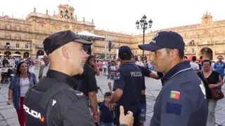 Colaboración de la policía portuguesa en Ferias