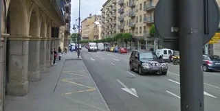 Herido un joven de 21 años en un atropello de madrugada en Gran Vía