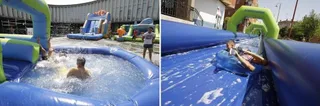 Bañados en fiesta