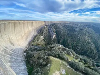 Presa de Almendra. Archivo.