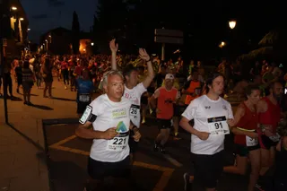 Carrera nocturna por Salamanca
