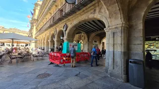 Reparación de los arcos en la Plaza Mayor | Andrea Mateos