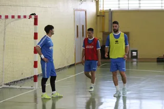 Inicio de entrenamientos del Salamanca Fútbol Sala. | Belén Hurtado
