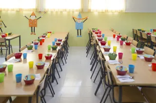 Imagen de archivo de un comedor escolar de un colegio | Europa Press