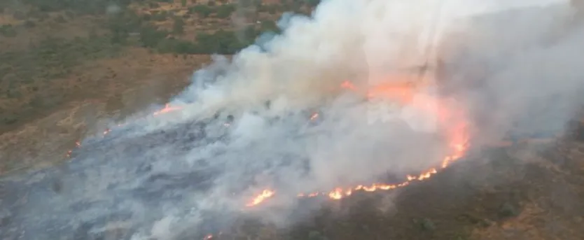 Incendio La Bastida