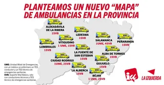 Mapa Ambulancias de Emergencias