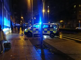 Atropello en Alfonso IX. Foto S24H