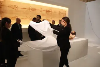 Inauguración de la exposición The Mystery Man