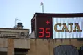 Pantalla con termómetros de altas temperaturas en Salamanca | Salamanca24horas