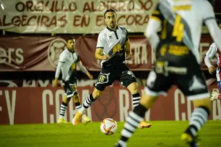 Manu Sánchez, en el choque de Copa ante el Algeciras / FOTO ALGECIRAS CF