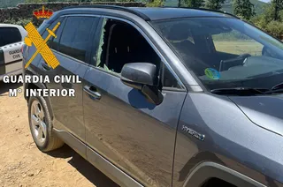 Imagen de unos de los coches, víctima de robo | Foto: Guardia Civil de Salamanca