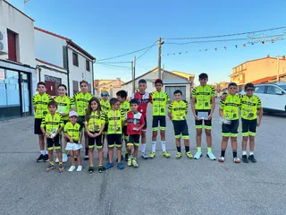 Componente de la Escuela de Ciclismo Bejarana