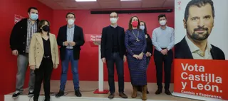 Acto de apertura de campaña del PSOE de Salamanca