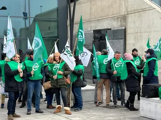 Concentración de CSIF para denunciar “el caos sanitario”, 2 de febrero de 2023. Fotos S24H (1)