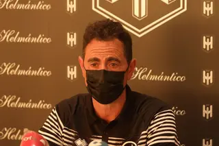 Dani Mori en rueda de prensa | FOTO SALAMANCA24HORAS.COM