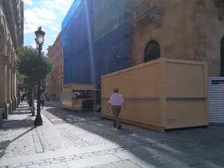 Instalación de casetas