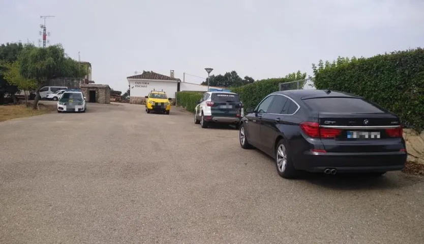 Efectivos de la Guardia Civil, de Protección Civil y del 112, en la residencia Cielo de Las Arribes, en Masueco | Salamanca 24 Horas