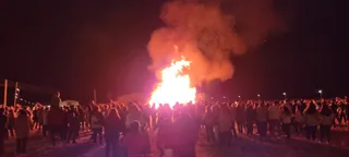 Primer día de fiestas en Pelabravo