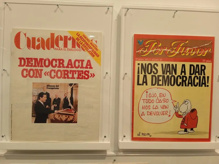 Ejemplares de la exposición
