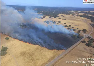 Incendio en Campillo de Azaba