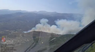 Incendio nivel 1 en El Raso (Ávila) JCYL