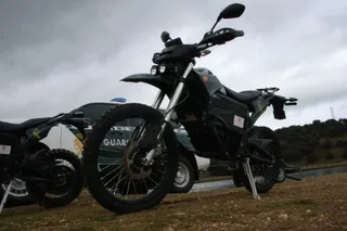 Motocicletas de Seprona de la Guardia Civil de Salamanca