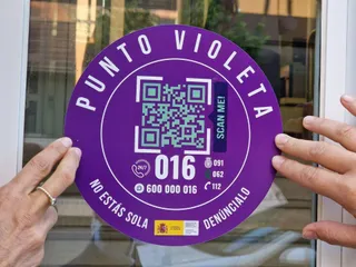Distintivo de Punto Violeta. EP