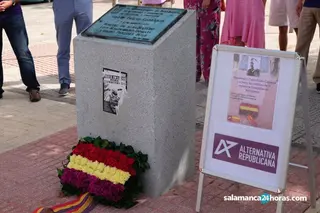 Homenaje Casto Prieto en Salamanca. Foto de archivo.