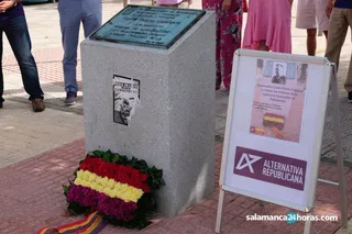 Homenaje Casto Prieto en Salamanca. Foto de archivo.