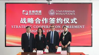 La Universidad de Salamanca consolida su relación con la provincia china de Jilin en una visita institucional del rector