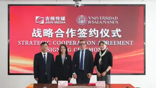 La Universidad de Salamanca consolida su relación con la provincia china de Jilin en una visita institucional del rector