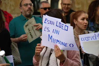 Manifestación de los Funcionarios de Justicia desde la puerta de los Juzgados hasta la Subdelegación del Gobierno