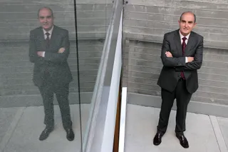 Tomás Quintana, el Procurador del Común, en la sede de la institución en León. | FOTO: ICAL
