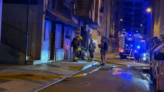 Incendio en un bar en la calle Rodríguez Fabrés | S24H