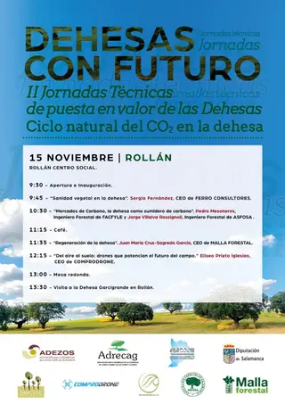 Cartel Dehesas con futuro Rollán