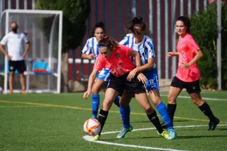 Imagen del encuentro entre Salamanca FF y el Málaga / FOTO SALAMANCA24HORAS.COM