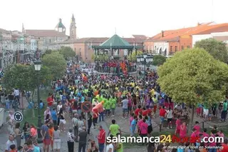 Los niños, principales protagonistas del carnaval peñarandino