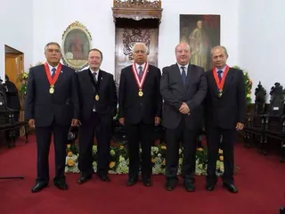 La Universidad Nacional de Trujillo nombra doctor honoris causa a Manuel Carlos Palomeque