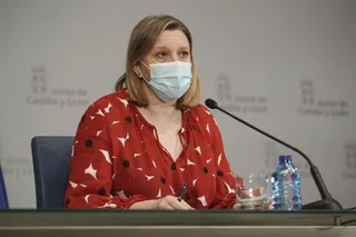 La consejera de Familia de la Junta, Isabel Blanco.