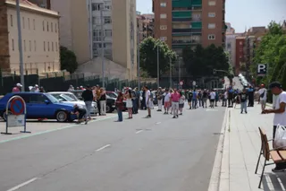 Vehículos clásicos en favor de las Hermanitas de los Pobres