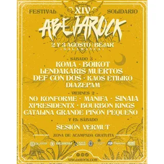 XIV edición de Festival Benéfico AbejaRock de Béjar