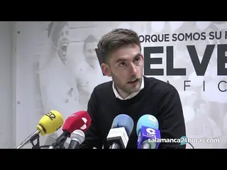 Rueda de prensa tras el Salmantino - Arandina