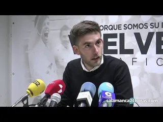 Rueda de prensa tras el Salmantino - Arandina