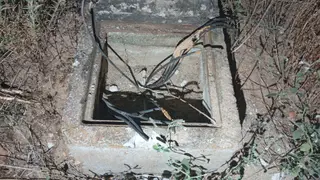 Robo de cableado de cobre en Nuevo Naharros